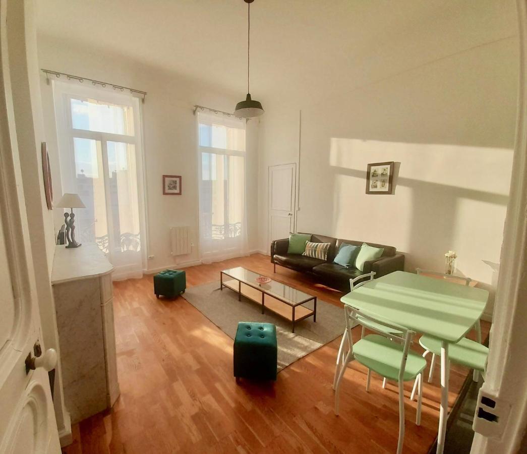 Spacieux Et Lumineux Appartement Vue Mer Joliette Marsilia Exterior foto